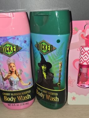 Vanilla Mint Scented Body Wash - Green